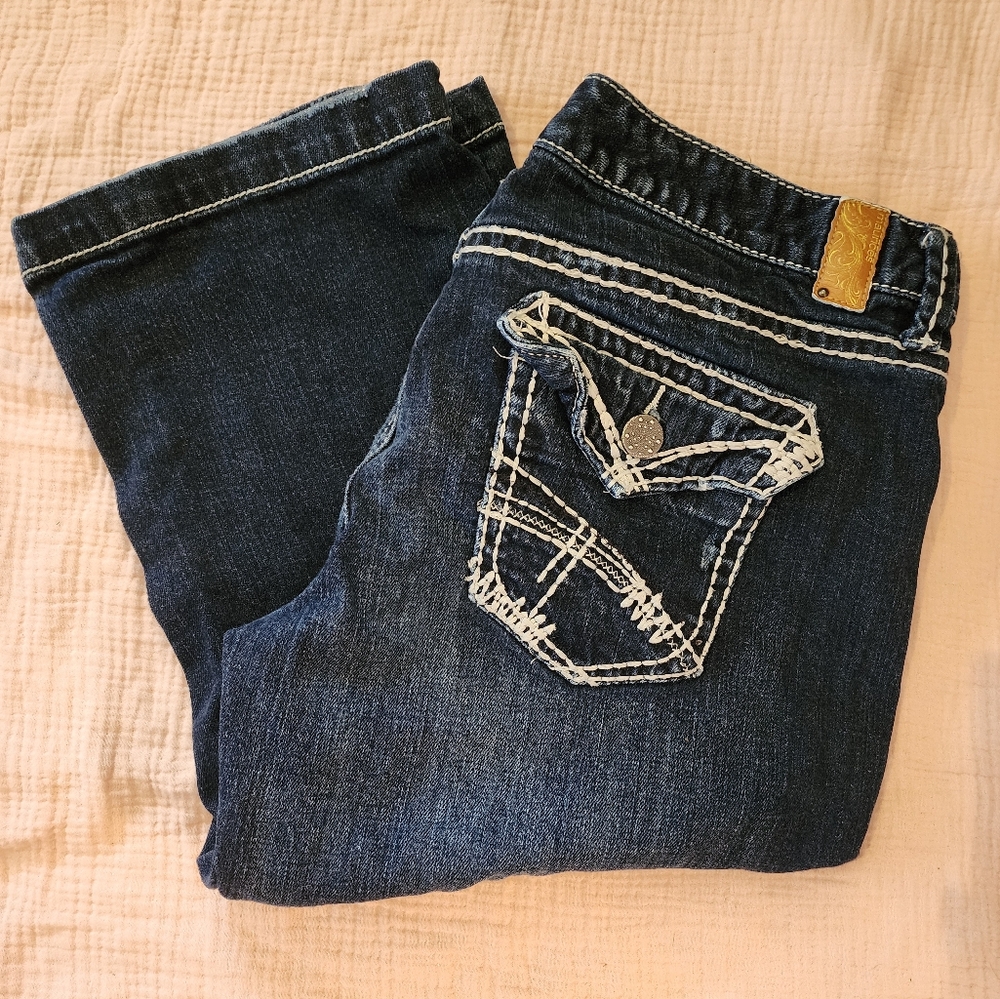 Maurices Denim Capris 13/14